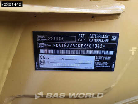 Hjullastare 2022 Caterpillar 226 D3 (37)