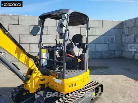 Minigraver 2023 XCMG XE35 E Fabrieksgarantie- CW+3 Bakken - Yanmar Motor (13)