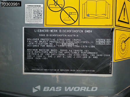 Chargeuse sur pneus 2015 Liebherr L576 (38)