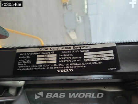 Kink Dumprar 2004 Volvo A25 D (34)