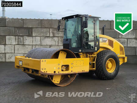 Enkelt tromlekomprimator 2018 Caterpillar CS66 B A/C (1)