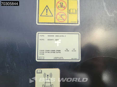 Enkelt tromlekomprimator 2018 Caterpillar CS66 B A/C (29)