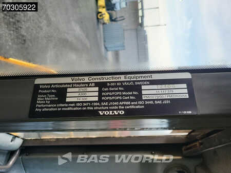 Kink Dumprar 2005 Volvo A30 D Tail gate (32)