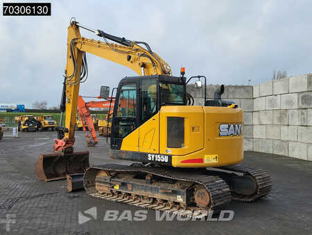 Rupsgraafmachines 2021 Sany SY155 U (2)