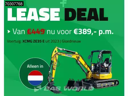 Minigraver 2025 XCMG XE35 E FACTORY WARRANTY - CW / 3 BUCKETS - YANMAR (3)