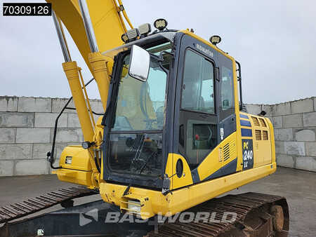 Bæltegraver 2014 Komatsu PC240 LC-10 (10)