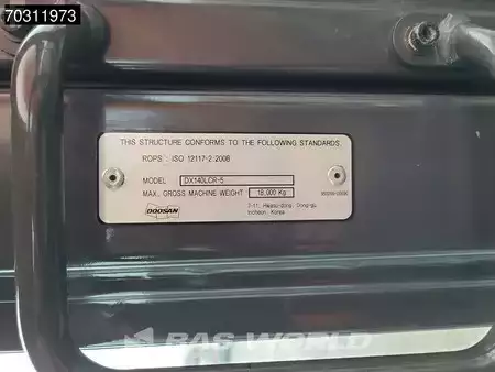 Escavatori cingolati 2021 Doosan DX140 LCR-5 (39)