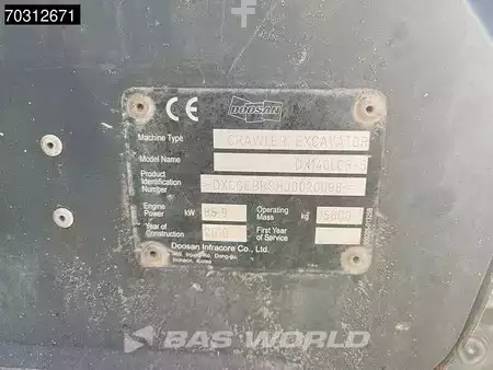 Escavatori cingolati 2019 Doosan DX140 LCR-5 (31)