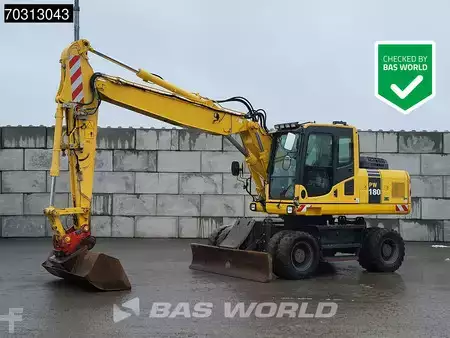 Mobilní bagry 2016 Komatsu PW180 -7E0 (1)