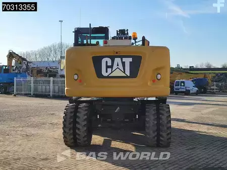 Mobilní bagry 2016 Caterpillar M314 F 30 km/h (3)