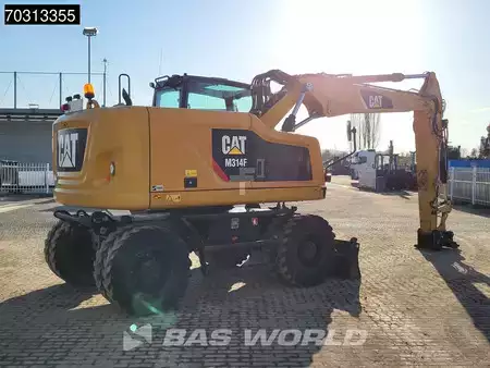 Mobilní bagry 2016 Caterpillar M314 F 30 km/h (5)