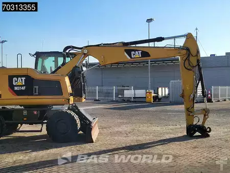 Mobilní bagry 2016 Caterpillar M314 F 30 km/h (6)