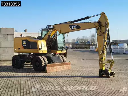 Mobilní bagry 2016 Caterpillar M314 F 30 km/h (7)