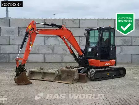 Minibagry 2022 Kubota U50-5 3 Buckets (1)