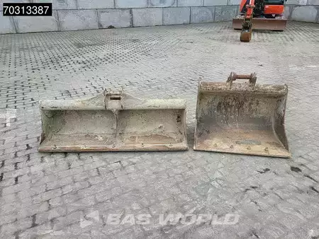 Minibagry 2022 Kubota U50-5 3 Buckets (21)