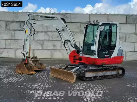 Minibagry 2018 Takeuchi TB250 A/C - 3 Buckets (2)