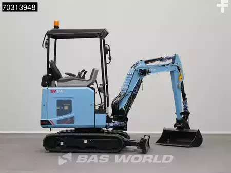 Minibagry 2024 Sany SY19 E 22 kWh - CW/3 Buckets - Lithium-ion (10)