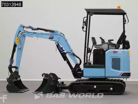 Minibagry 2024 Sany SY19 E 22 kWh - CW/3 Buckets - Lithium-ion (11)