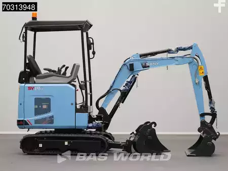 Minibagry 2024 Sany SY19 E 22 kWh - CW/3 Buckets - Lithium-ion (12)