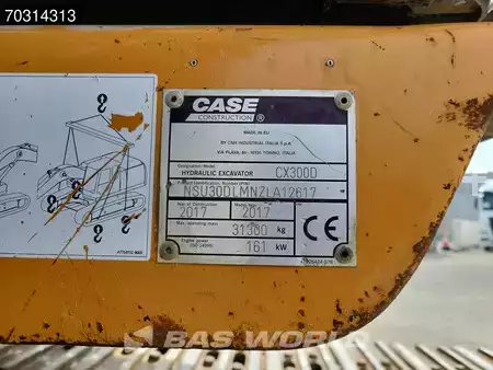 Korečková rýpadla 2017 Case CX300 D (39)
