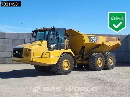 Articulated Dump Trucks 2018 Caterpillar 735 (1)