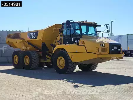 Articulated Dump Trucks 2018 Caterpillar 735 (9)