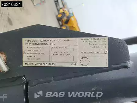 Zalomené klouby-dampry  2018 Thwaites MACH2062 6 Ton - Swivel (38)