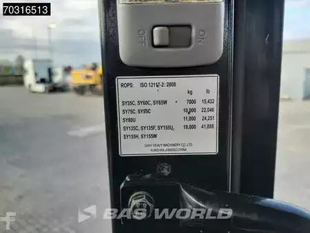 Minibagry 2023 Sany SY80 U A/C (36)