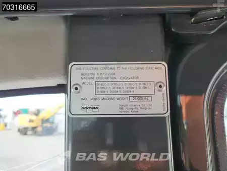 Bæltegraver 2020 Doosan DX225 LC-5 (40)