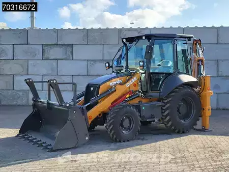 Starrer Baggerlader 2025 Case 570 SV 4WD - A/C - 4-1 Bucket - Telestick - HP (2)