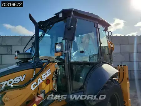 Starrer Baggerlader 2025 Case 570 SV 4WD - A/C - 4-1 Bucket - Telestick - HP (27)