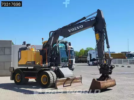 Pyöräkaivinkoneet  2015 Volvo EWR150 E Outriggers + Blade (10)