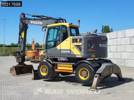 Pyöräkaivinkoneet  2015 Volvo EWR150 E Outriggers + Blade (3)