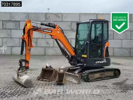Mini excavators 2020 Doosan DX27 Z 3 Buckets (1)