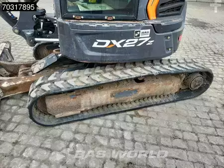 Mini excavators 2020 Doosan DX27 Z 3 Buckets (35)