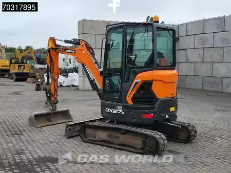 Mini excavators 2020 Doosan DX27 Z 3 Buckets (5)