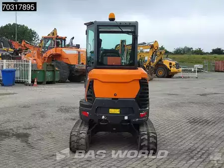 Mini excavators 2020 Doosan DX27 Z 3 Buckets (6)