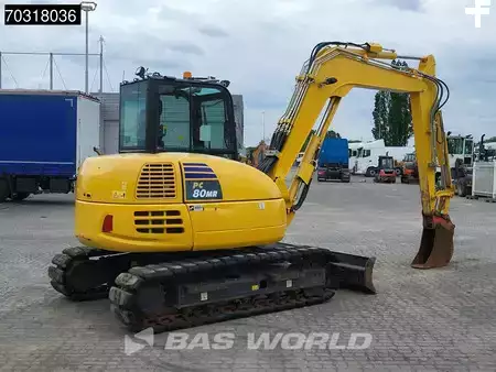 Minigraver 2023 Komatsu PC80 MR-5 A/C (7)