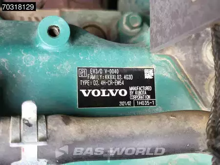 Minigraver 2021 Volvo ECR50 F A/C - 3 Buckets (27)