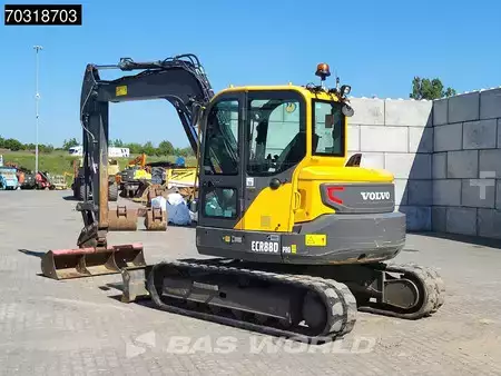 Minikaivinkoneet 2021 Volvo ECR88 D A/C - 3 Buckets (5)