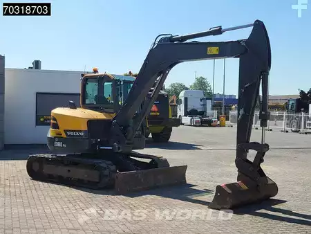 Minikaivinkoneet 2021 Volvo ECR88 D A/C - 3 Buckets (8)