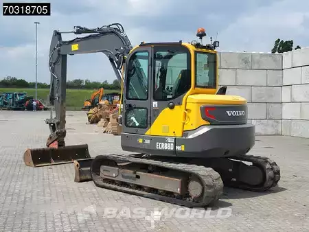 Minikaivinkoneet 2021 Volvo ECR88 D A/C - 2 Buckets (3)