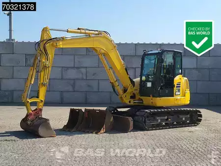 Minigraver 2023 Komatsu PC80 MR-5 A/C - 3 Buckets (1)