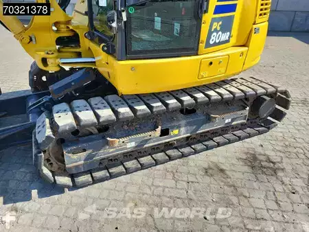 Minigraver 2023 Komatsu PC80 MR-5 A/C - 3 Buckets (37)