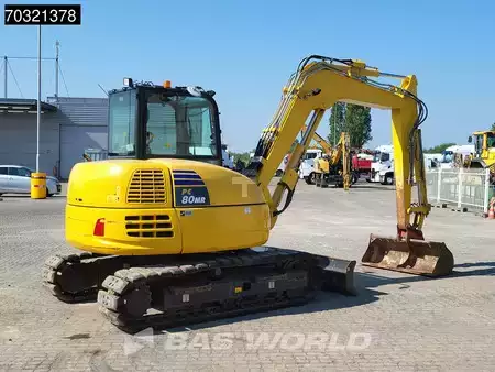 Minigraver 2023 Komatsu PC80 MR-5 A/C - 3 Buckets (7)