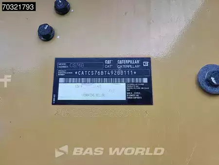 Compactador monocilíndrico 2017 Caterpillar CS76 B A/C (32)