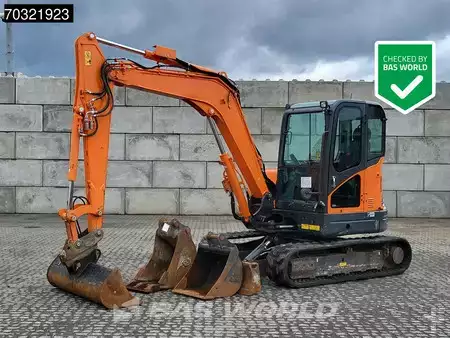 Minibagry 2022 Doosan DX63-3 A/C - 3 Buckets (1)