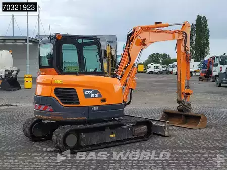 Minibagry 2022 Doosan DX63-3 A/C - 3 Buckets (6)
