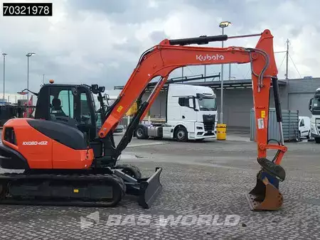 Minigraver 2022 Kubota KX080 -4a2 Select A/C - 3 Buckets (10)