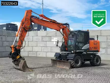 Koparki kołowe 2016 Hitachi ZX140W -5B (1)